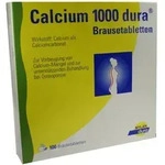 Calcium 1000 dura Brausetabletten 100 St