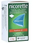 Nicorette Kaugummi 2 mg freshfruit - Reimport 30 St