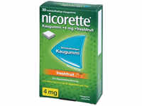 PZN-DE 04370107, EMRA-MED Arzneimittel Nicorette 4mg freshfruit Kaugummi 30 Stück,
