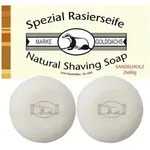 Rasierseife Sandelholz 2er Pack GOLDDACH 2X60 g