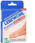 Lebewohl H&uuml;hneraugen Pflaster extra stark 8 St