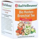 BAD Heilbrunner Bio Husten-Bronchial Tee 8X1,5 g