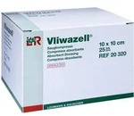 Vliwazell Saugkompresse 10 x 10 cm Steril 25 St