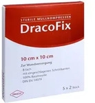 Dracofix PEEL Kompressen steril 10x10cm 8fach 5X2 St