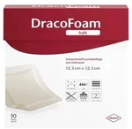Dracofoam Haft Schaumstoff Wundauflage, 12,5 x 12,5 cm 10 St