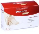 Dracopor Wundverband 5x7,2 cm steril hau 25 St