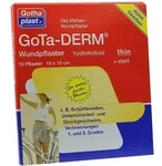 Gota-derm thin Hydrokoll.wundpfl.steril 10 St