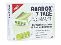 ANABOX Compact 7 Tage Wochendosierer grün/weiß 1 Stück