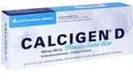 Calcigen D 600 mg/400 I.E. Brausetabletten 40 St