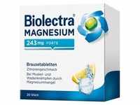 Biolectra Magnesium 243mg forte Zitrone Brausetabletten 20 Stück
