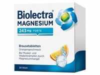 Biolectra Magnesium 243mg forte Orangengeschmack Brausetabletten 20 Stück