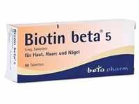 Biotin beta 5 Tabletten 60 Stück