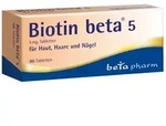 Biotin BETA 5 Tabletten 60 St