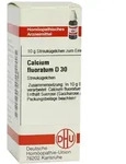 Calcium Fluoratum D 30 Globuli 10 g