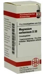Magnesium Carbonicum D 30 Globuli 10 g
