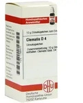 Clematis D 4 Globuli 10 g