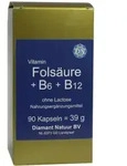 Fols&auml;ure+b6+b12 ohne Lactose Kapseln 90 St