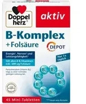 Doppelherz aktiv B-Komplex + Fols&auml;ure Depot 45 St