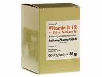 Vitamin B12 + B6 + Folsäure Komplex N Kapseln 60 Stück