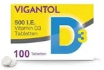 VIGANTOL 500 I.E. Vitamin D3 Tabletten 100 St