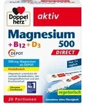 Doppelherz Magnesium 500+b12+d3 Depot Direct Pell. 20 St