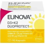 EUNOVA DuoProtect Vitamin D3+K2 1000IE/80UG 90 St