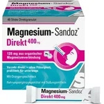 Magnesium Sandoz Direkt 400 mg Sticks 48 St