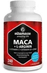 Vitamaze MACA 4:1 Hochdosiert + L-Arginin Kapseln 240 St