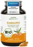 St&auml;rkste Bio Kurkuma Kapseln, 15.000mg Curcuma, Phytholstic 60 St