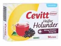 CEVITT immun heißer Holunder zuckerfrei Granulat 14 Stück