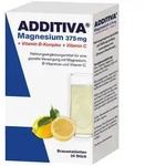 Additiva Magnesium 375mg +Vitamin B + Vit C 20X6 g