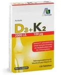 Vitamin D3+K2 2000 I.E. 120 St
