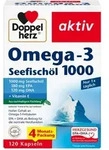Doppelherz Omega-3 Seefisch&ouml;l 1000 Kapse 120 St