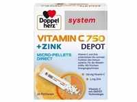 DOPPELHERZ Vitamin C 750 Depot system Pellets 20 Stück