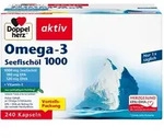 Doppelherz Omega-3 Seefisch&ouml;l 1000 Kapse 240 St