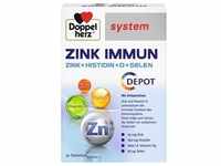 DOPPELHERZ Zink Immun Depot system Tabletten 30 Stück