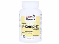 SUPER B-KOMPLEX+Biotin Kapseln ZeinPharma 90 Stück