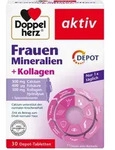 Doppelherz Frauen Mineralien + Kollagen Depot 30 St