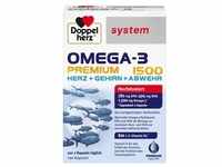 DOPPELHERZ Omega-3 Premium 1500 system Kapseln 120 Stück