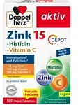 Doppelherz Zink + Histidin + Vitamin C Depot 100 St