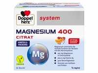 DOPPELHERZ Magnesium 400 Citrat system Granulat 60 Stück