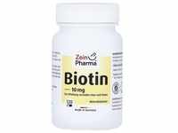 BIOTIN 10 mg Kapseln hochdosiert 120 Stück