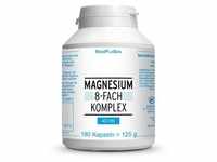 MAGNESIUM 8fach Komplex 400 mg Kapseln 180 Stück