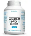 Magnesium 8fach Komplex 400 mg Kapseln 180 St