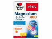 DOPPELHERZ Magnesium 400+B1+B6+B12+Folsäure BTA 6x15 Stück