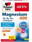 Doppelherz Magnesium 400+b1+b6+b12+fols&auml; 6X15 St
