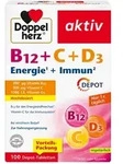 Doppelherz B12 + C + D3 DEPOT 100 St