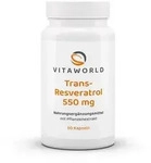 Trans-resveratrol 550 mg Kapseln 60 St