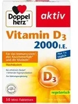 Doppelherz Vitamin D3 2000 I.E. Tablette 50 St