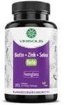 VIRISOLIS Biotin-Zink-Selen FORTE 12 Mon. Vegan 365 St